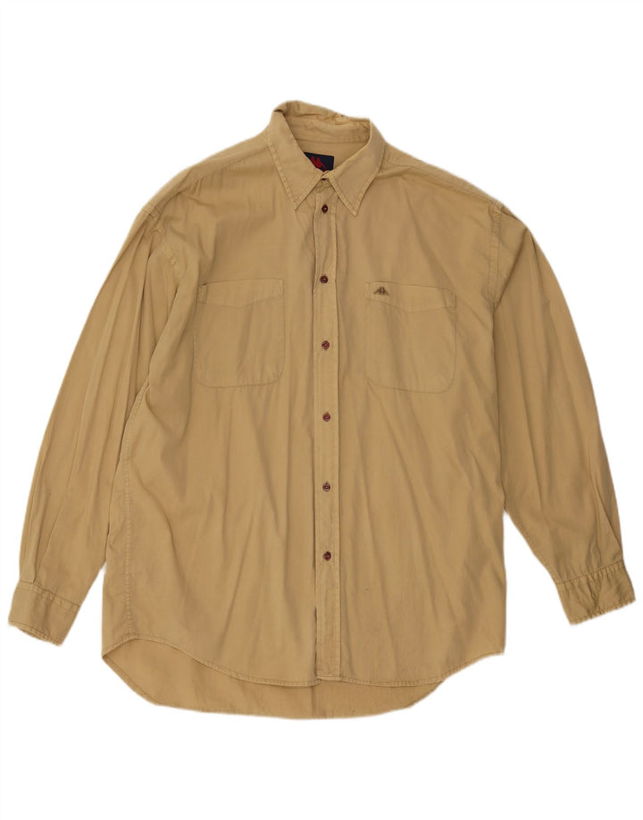 Camisa Hombre KAPPA XL Algodón Beige