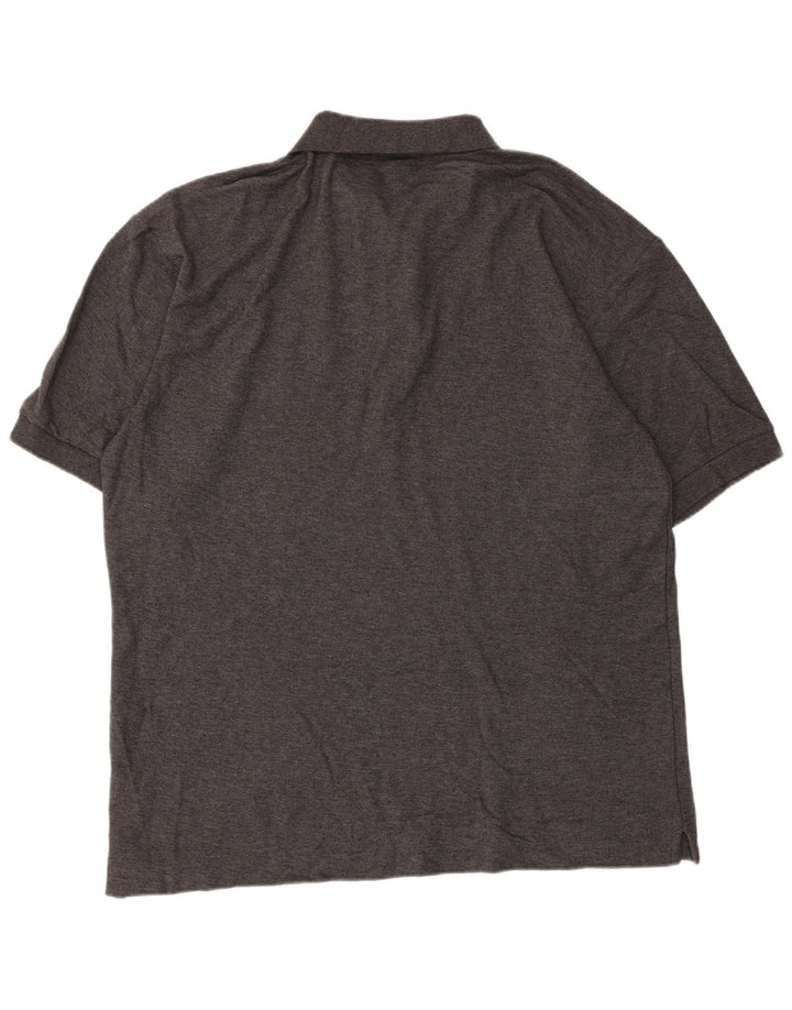 Fila Polo Hombre XL Algodón Moteado Gris