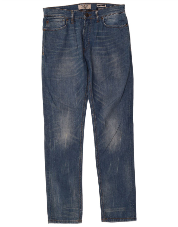 Vaqueros ajustados para hombre Fat Face W32 L32 Algodón azul