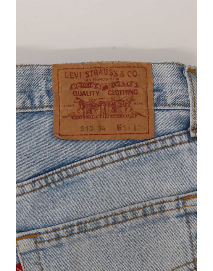Levi's Hombre 513 Vaqueros Rectos W31 L34 Azul