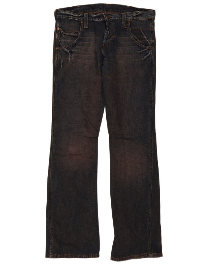 Wrangler Vaqueros Sharkey Bootcut para Hombre W32 L34 Algodón Azul Marino