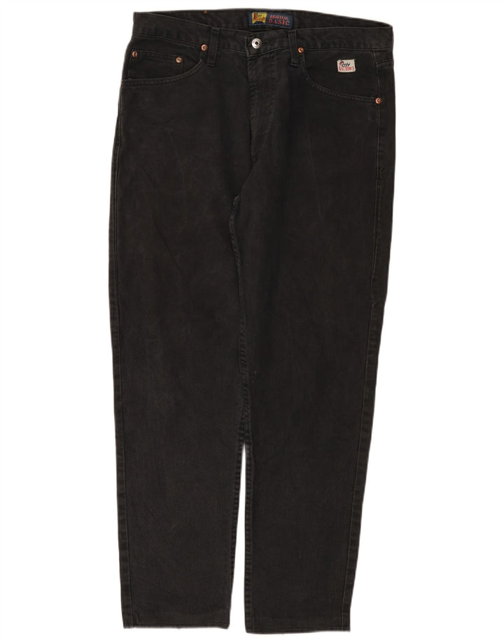 Roy Rogers Vaqueros rectos para hombre W34 L29 Negro