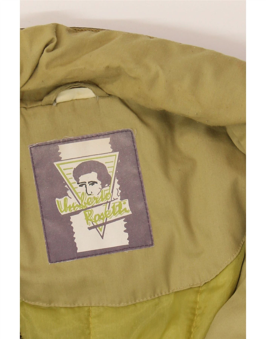 Umberto Rosetti Chaqueta acolchada para hombre UK 42 XL Poliéster morado