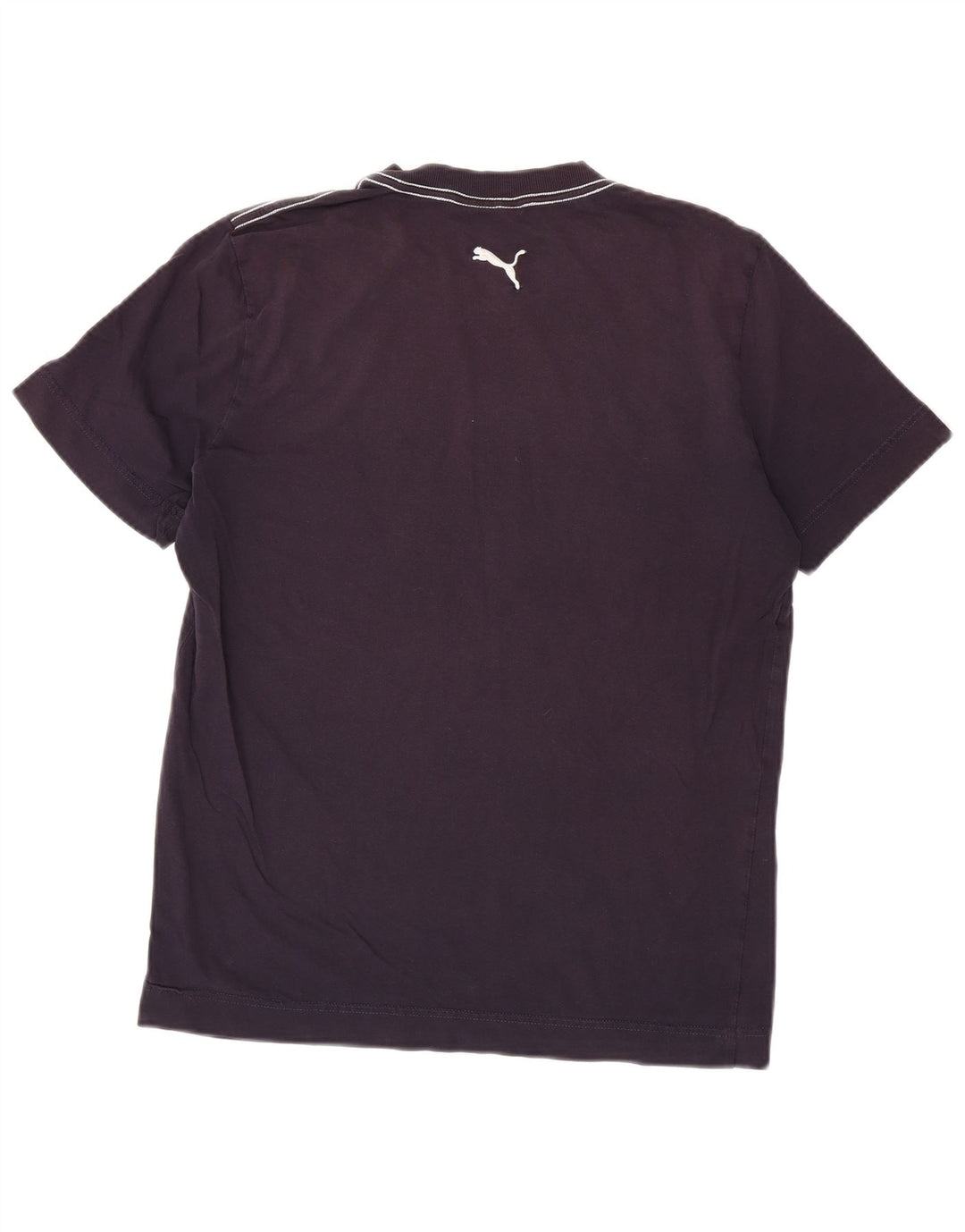 Camiseta Puma Hombre Graphic Top Medium Azul Marino Algodón