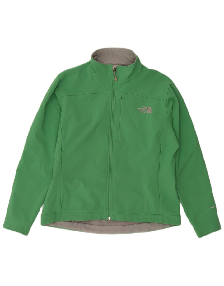 THE NORTH FACE Mens Windbreaker Jacket UK 40 Large Green Polyester