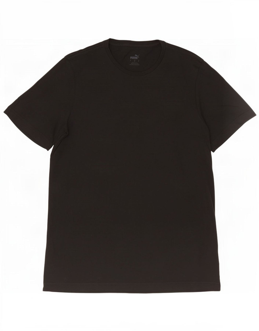 Puma - Camiseta para hombre, talla grande, algodón negro