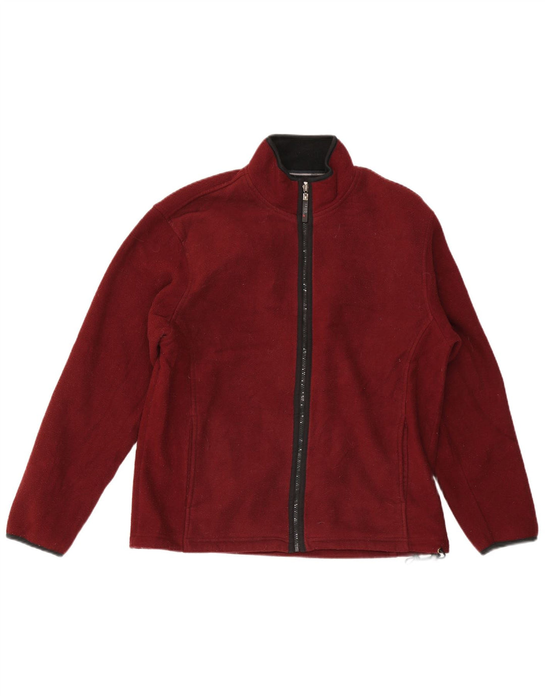 Chaqueta Polar Izod Hombre Poliéster Burdeos Medio