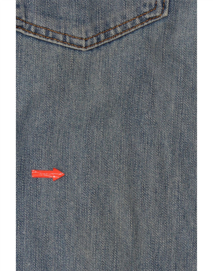Wrangler Vaqueros rectos elásticos Texas para hombre W32 L29 Algodón azul