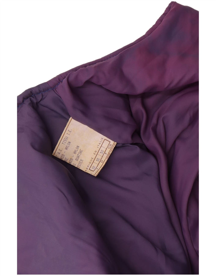 Pantalones de esquí vintage para hombre IT 50 Poliamida azul grande