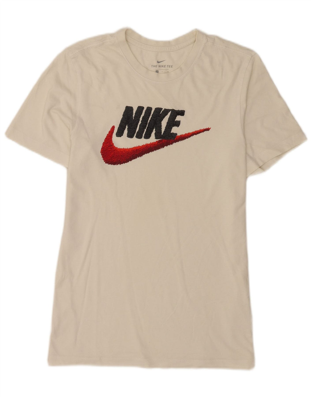 Nike - Camiseta gráfica para hombre, talla pequeña, algodón blanco