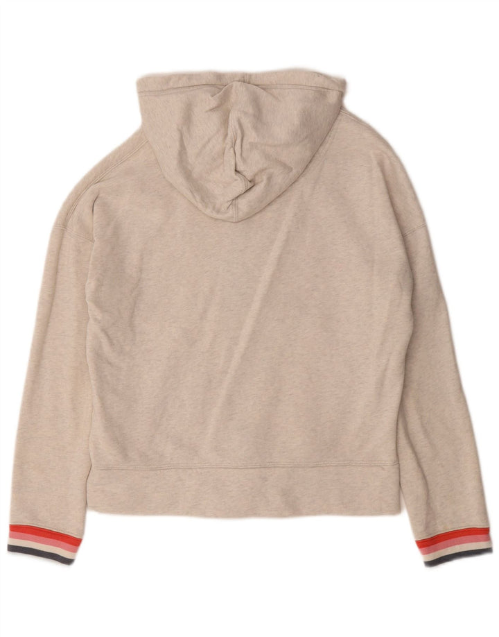 Joules Suéter con capucha y cremallera extragrande para mujer UK 10 Small Beige Poliéster