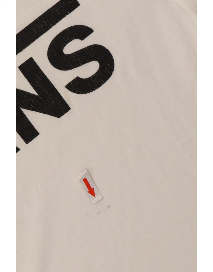 VANS Camiseta gráfica para mujer Top UK 6 XS Blanco