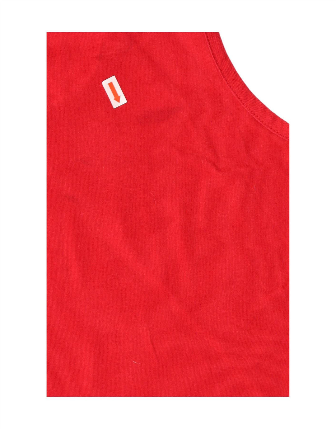 FILA Womens Crop Vest Top UK 14 Large Red