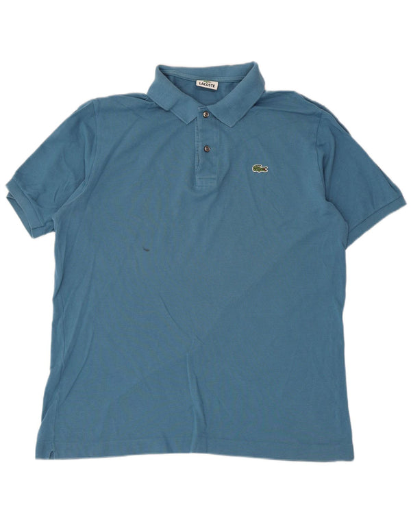 Polo Lacoste Hombre Talla 6 XL Algodón Azul