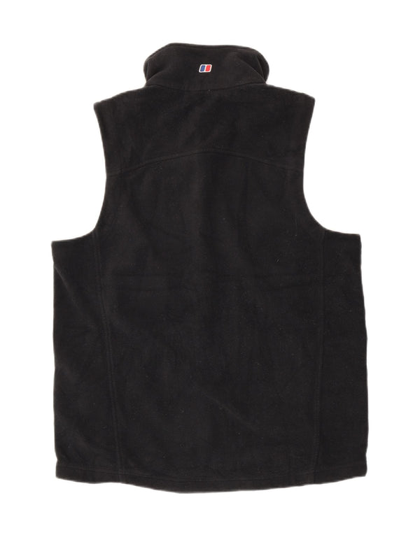 Berghaus Chaleco polar para hombre UK 38 Medium Negro Poliéster