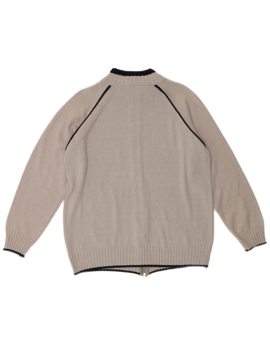 Ellesse Cárdigan para hombre XL Algodón gris