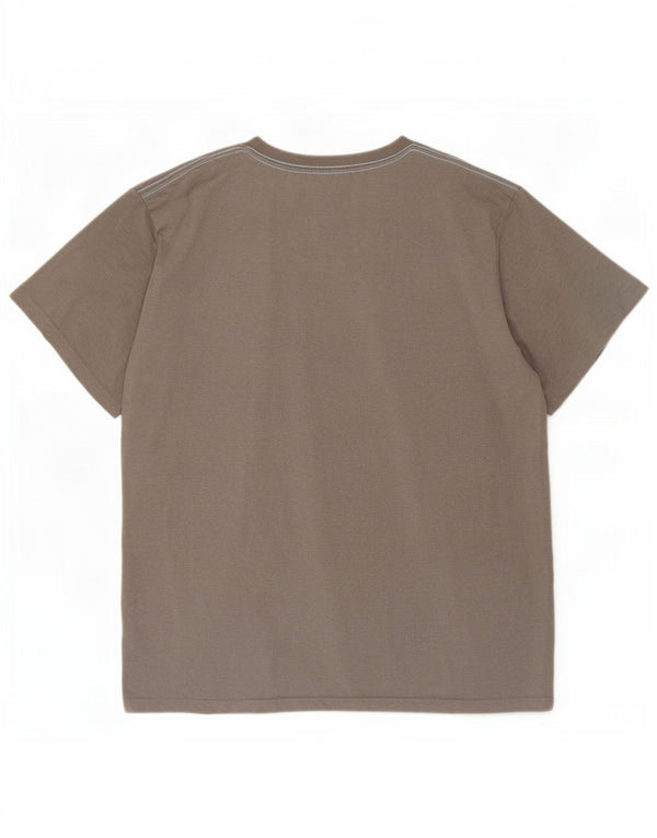 Weird Fish Camiseta gráfica para hombre Top 3XL Algodón gris