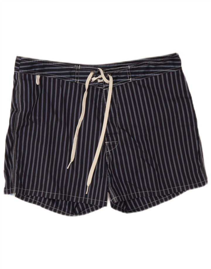 Sundek Bañador Hombre Poliéster Rayas Azul Marino Mediano
