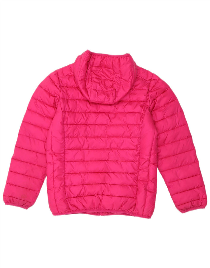 Ellesse Chaqueta acolchada con capucha para niña 12-13 años Rosa Poliéster