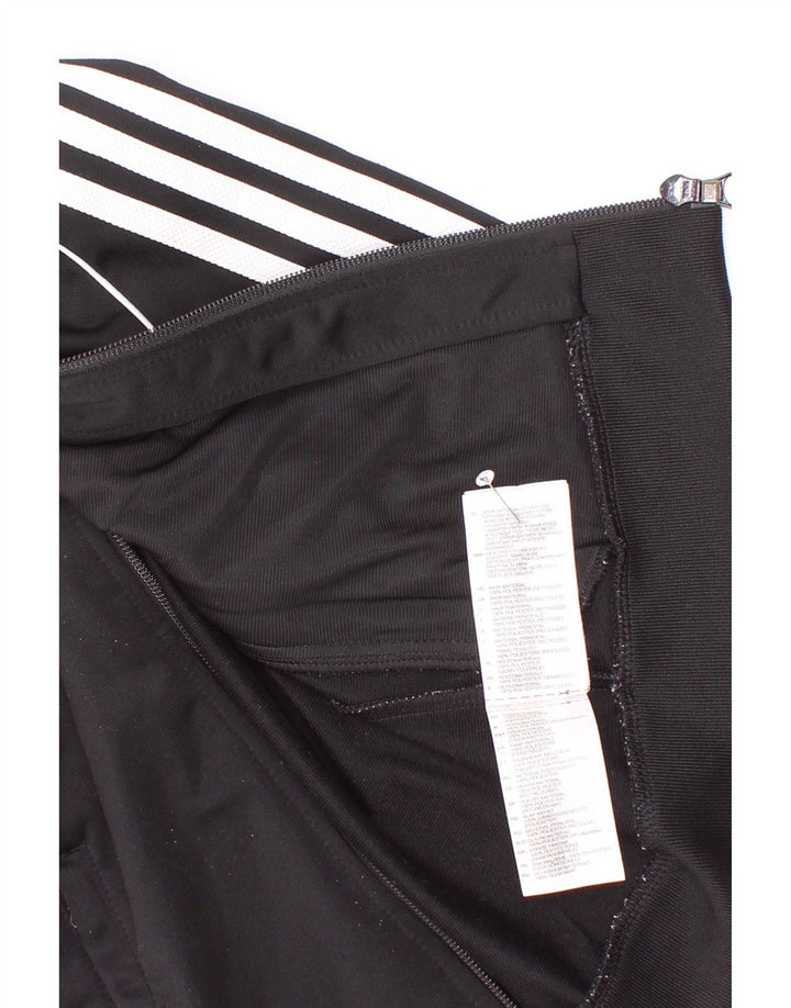 Adidas Chaqueta de chándal para niño 4-5 años Negro Poliéster