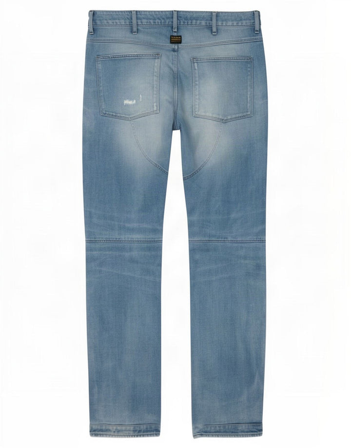 Vaqueros ajustados desgastados para hombre G-Star W34 L36 Algodón azul