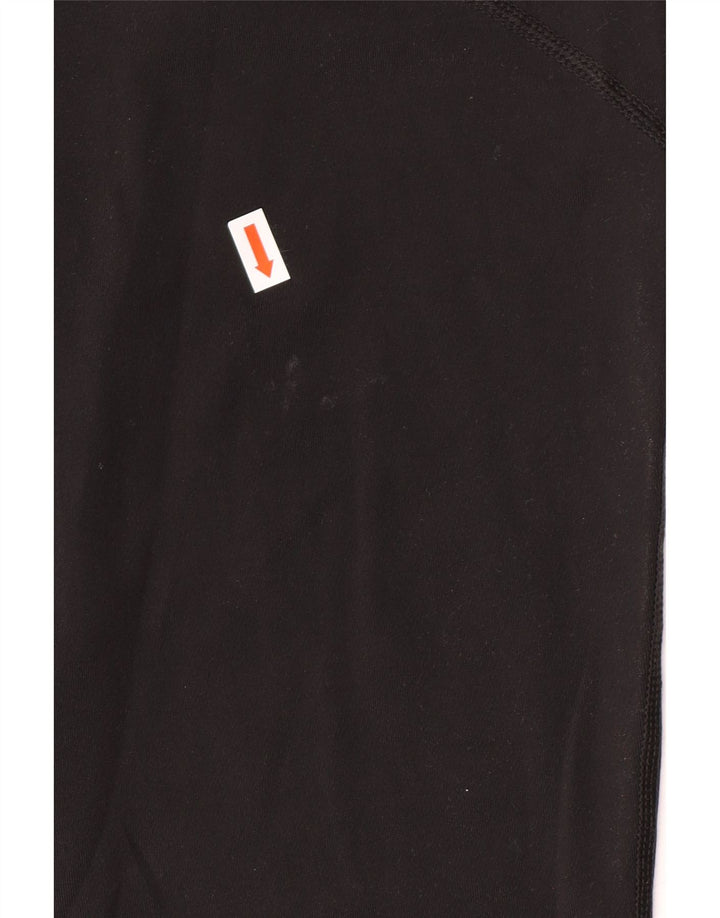 NIKE Leggings Capri Dri Fit para Mujer UK 44 Grande Poliéster Negro