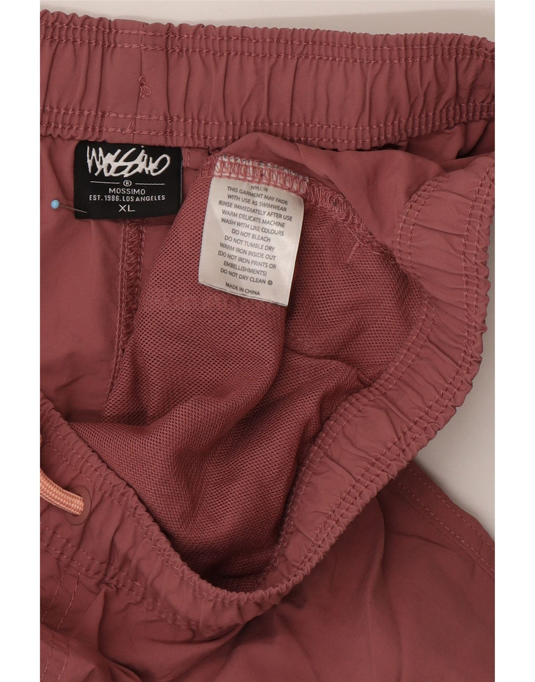 MOSSIMO Bañador Hombre XL Burdeos Nylon