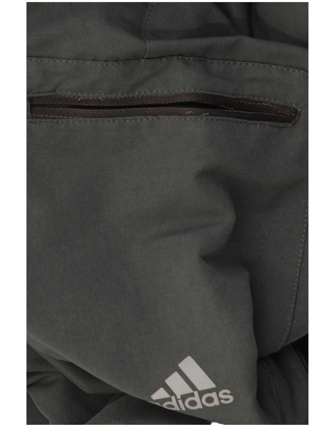 ADIDAS Pantalón cortavientos recto Clima 365 para hombre W36 L34 Gris