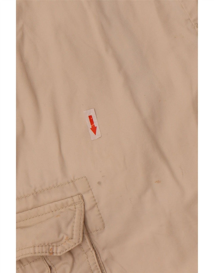 Tommy Hilfiger Shorts Cargo Hombre W32 Algodón Beige Medio