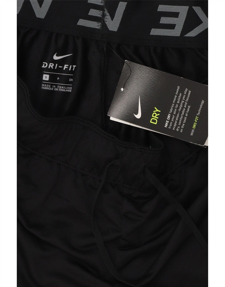 Nike Dri Fit - Pantalones cortos deportivos para hombre (poliéster), color negro