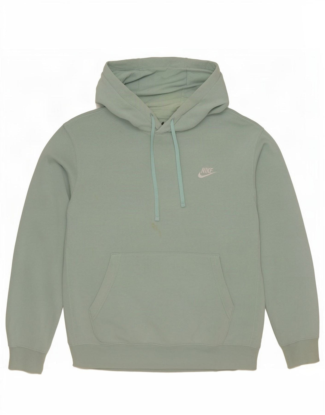 Sudadera con capucha Nike para hombre - Jersey de algodón verde medio