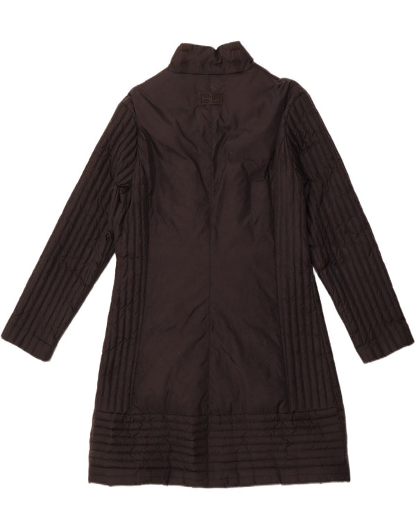 TRUSSARDI JEANS Abrigo acolchado de mujer IT 48 XL Poliamida negra