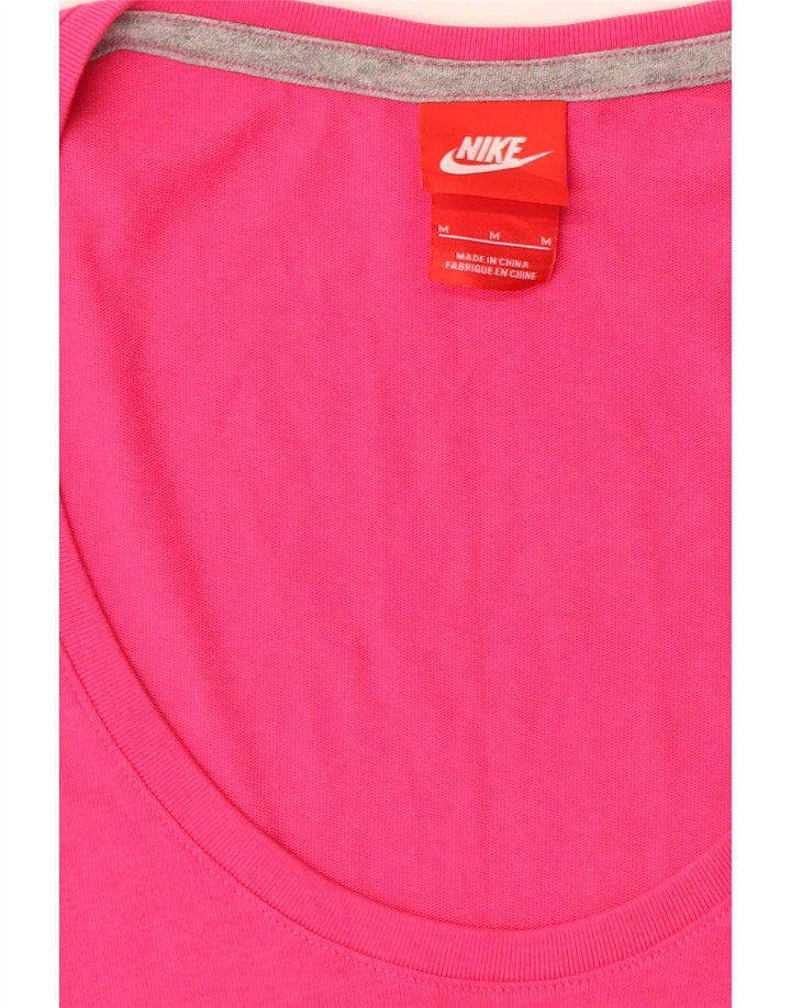 Nike - Camiseta gráfica para mujer, talla 40, color rosa medio