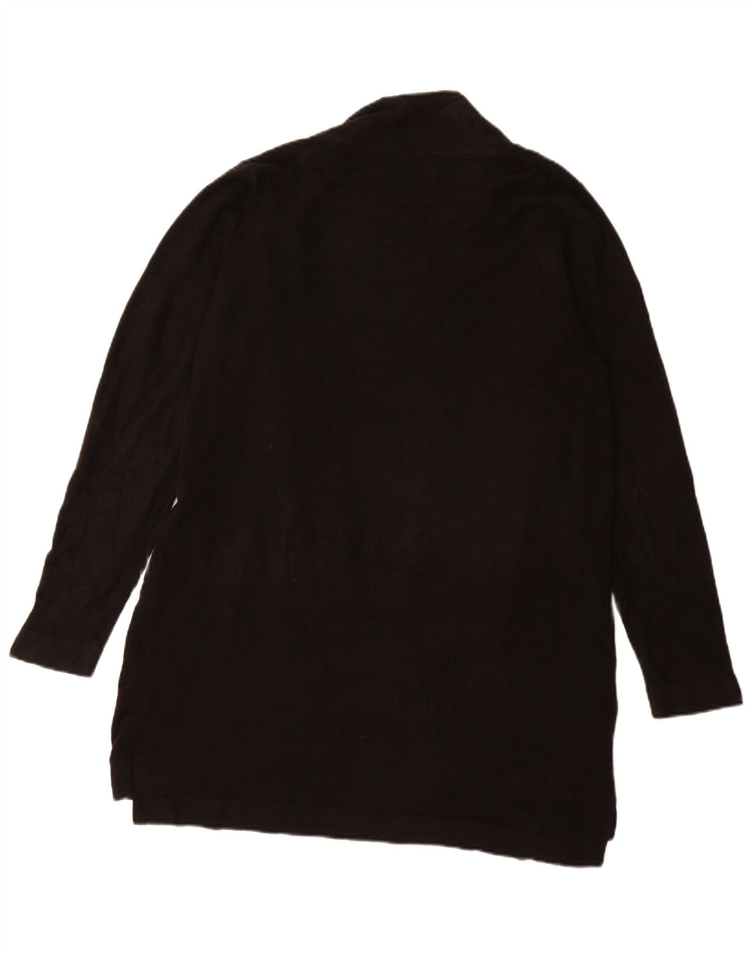 Marks & Spencer Suéter Cárdigan Abierto Largo para Mujer UK 46 Grande Negro