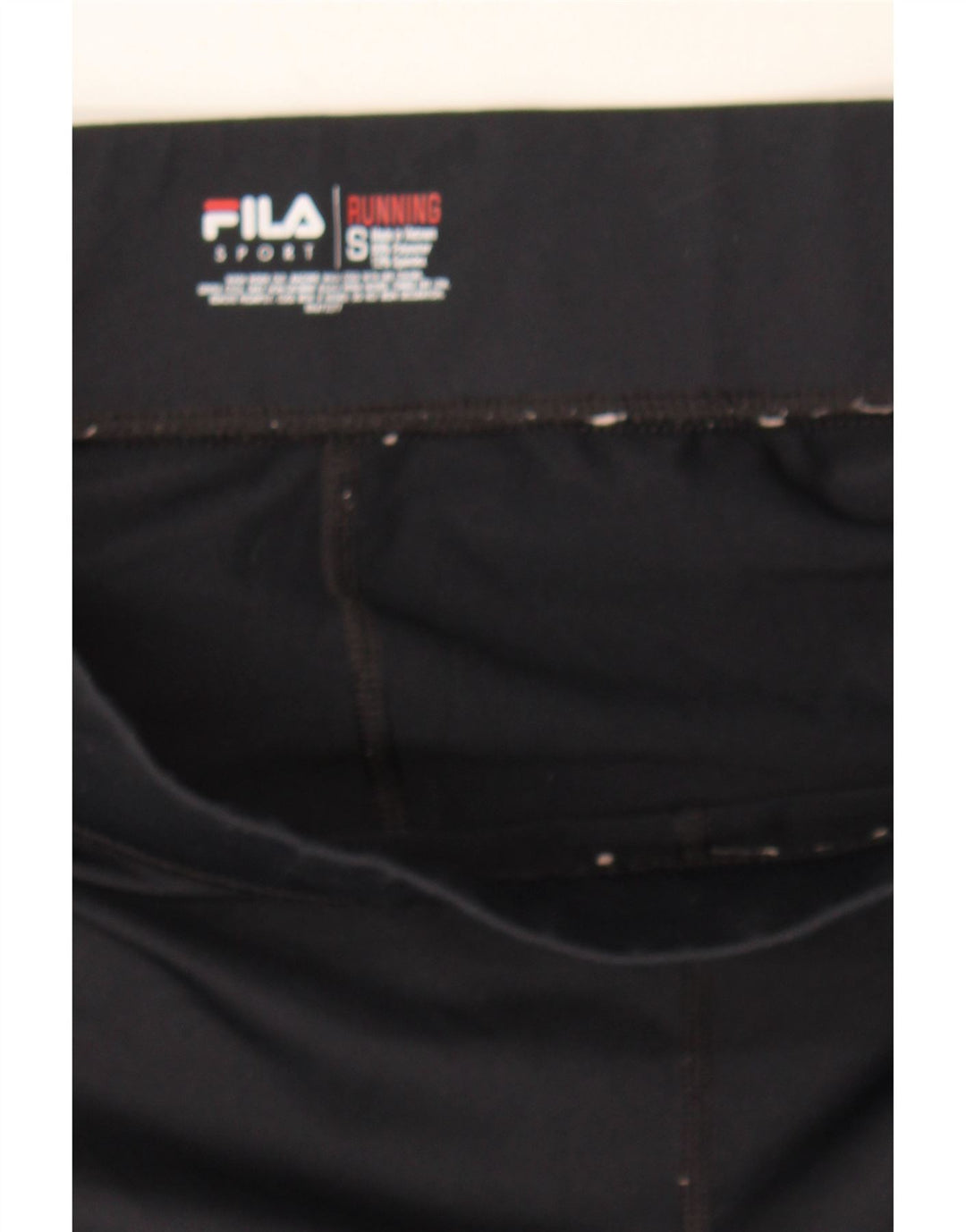 FILA Womens Sport Shorts UK 10 Small Black Polyester Vintage Fila and Second-Hand Fila from Messina Hembry 