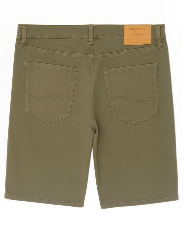 Jack & Jones Hombre Pantalones Cortos Casuales Medium W32 Algodón Caqui