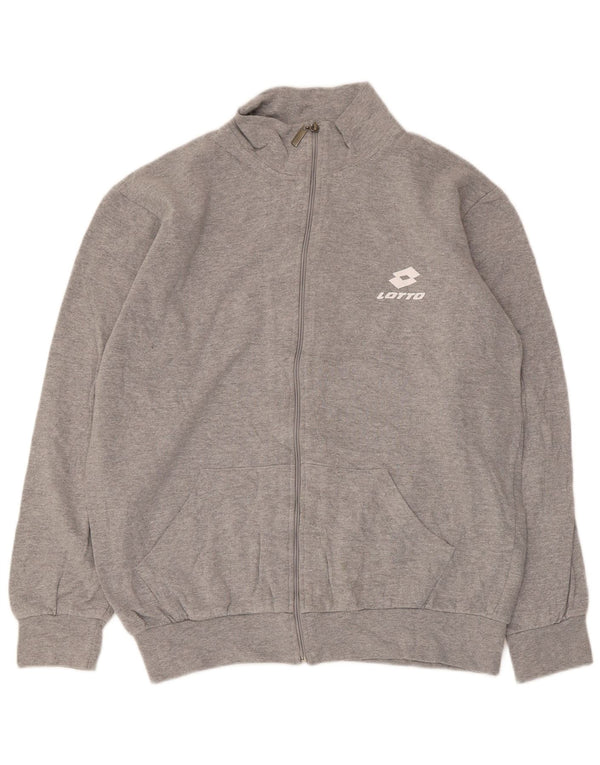 Lotto Chaqueta de Chándal para Mujer UK 40 XL Algodón Gris