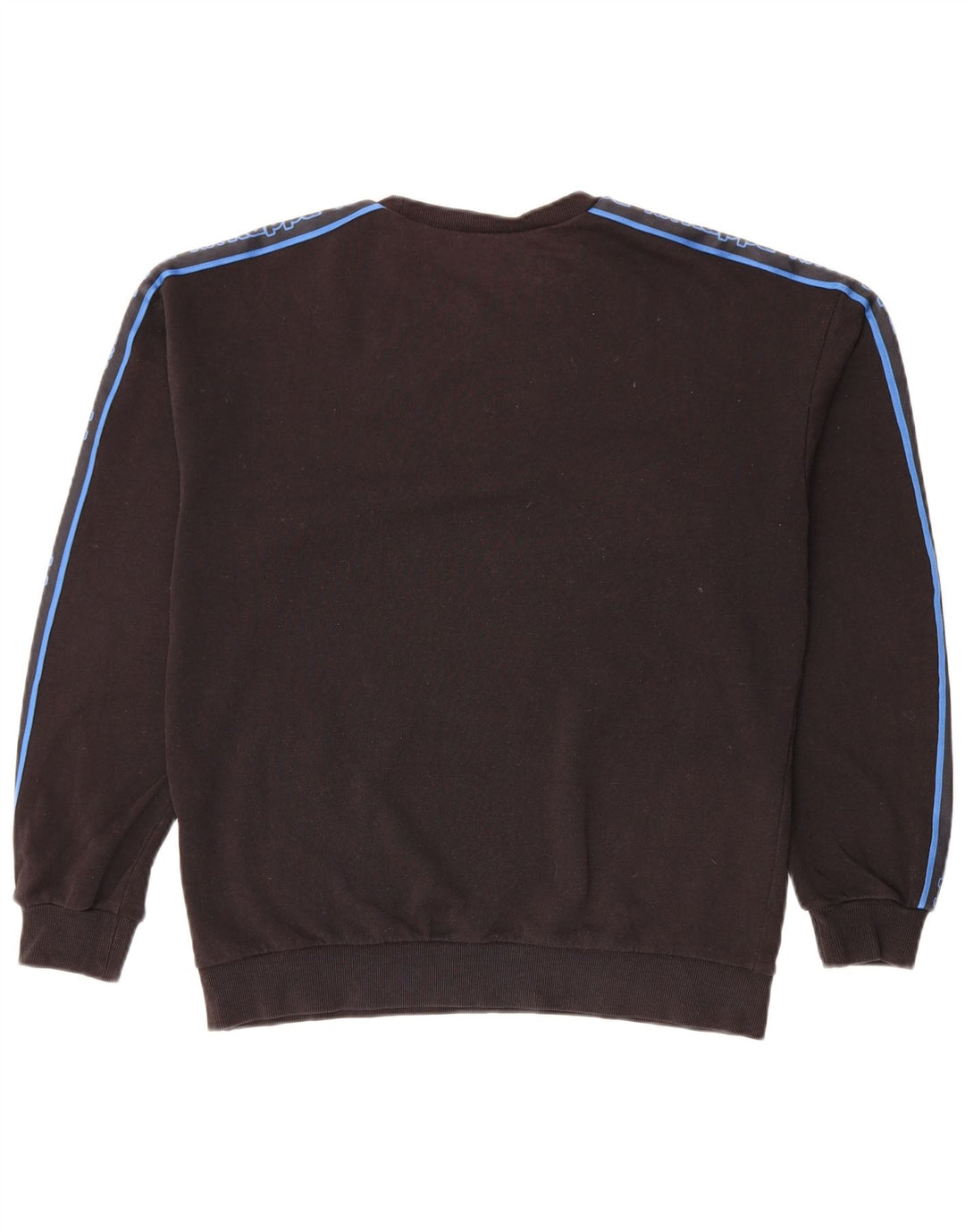 KAPPA Boys Tezenis Graphic Sweatshirt Jumper 15-16 Years Black