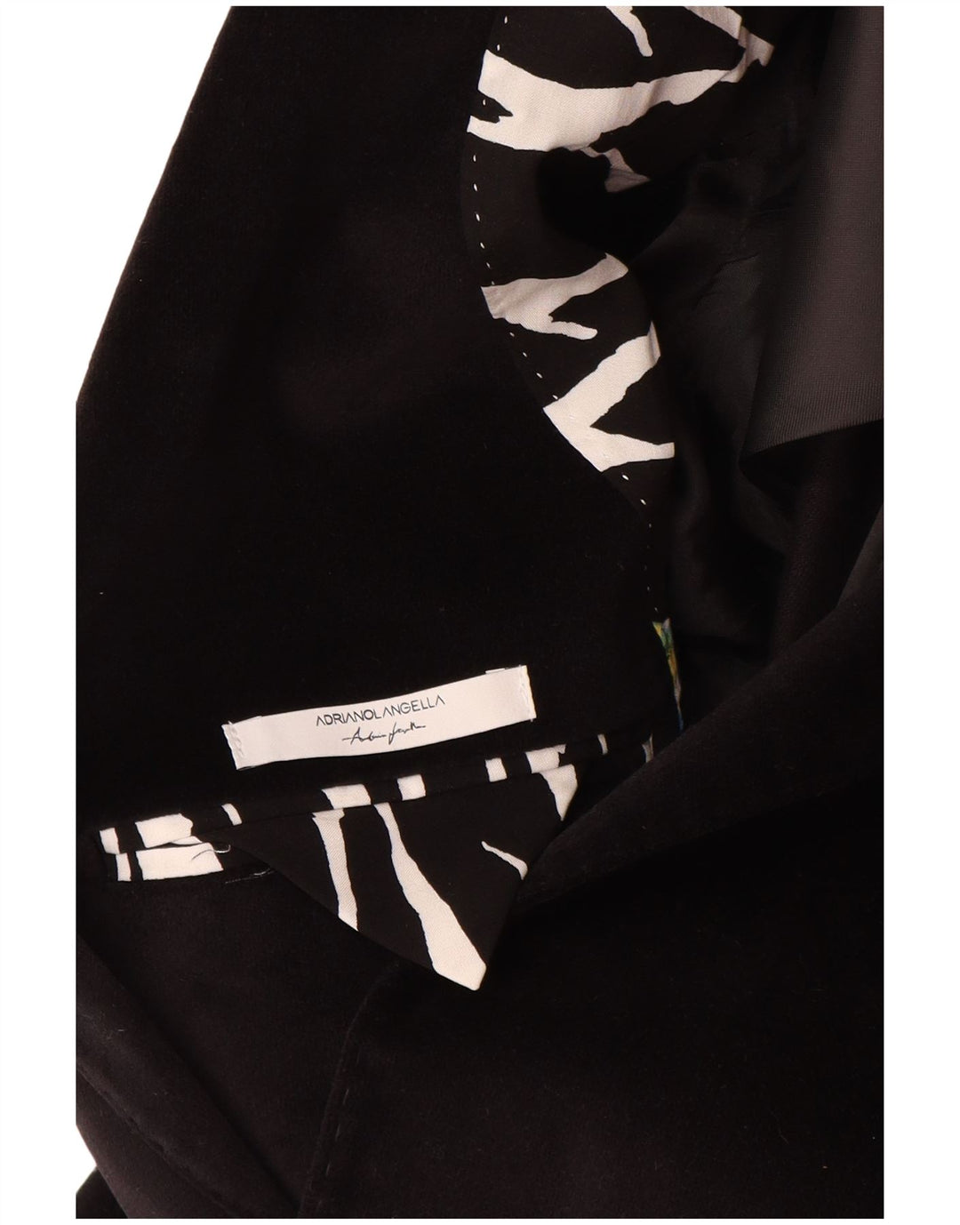 VINTAGE Chaqueta Blazer de 2 Botones para Hombre IT 50 Algodón Negro Grande