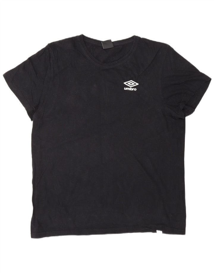 UMBRO Camiseta Hombre Top XL Algodón Negro