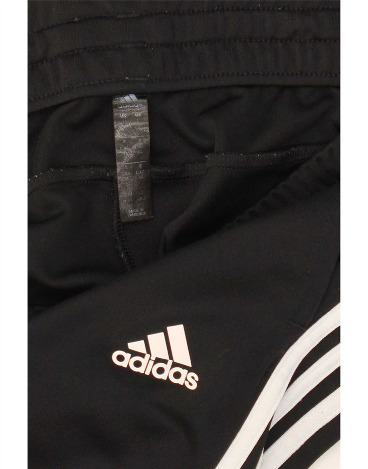 Adidas - Pantalones de chándal para mujer, talla 48/18, talla grande, color negro, poliéster