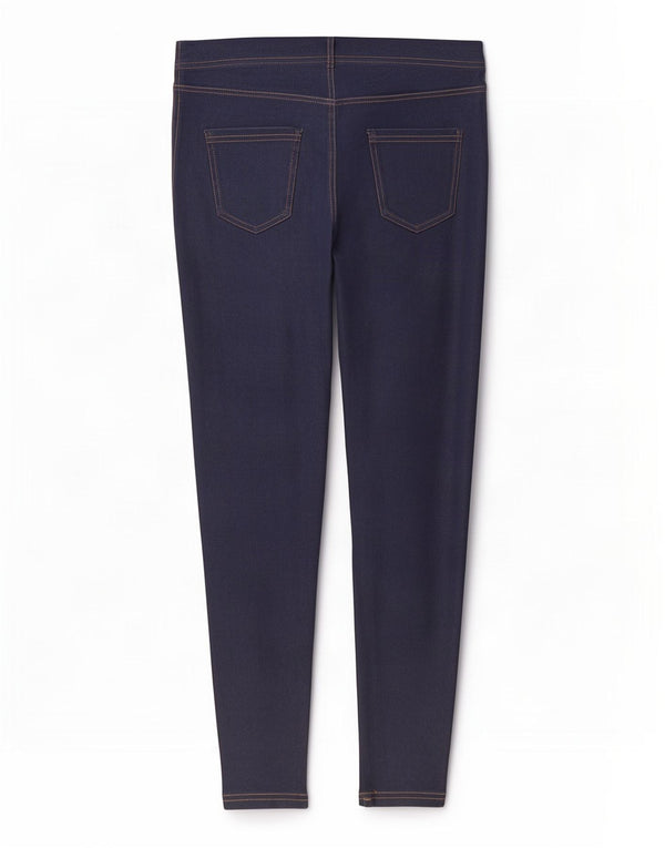 Marks & Spencer Jeans Jegging para Mujer UK 12 Medium W30 L27 Azul Marino Algodón