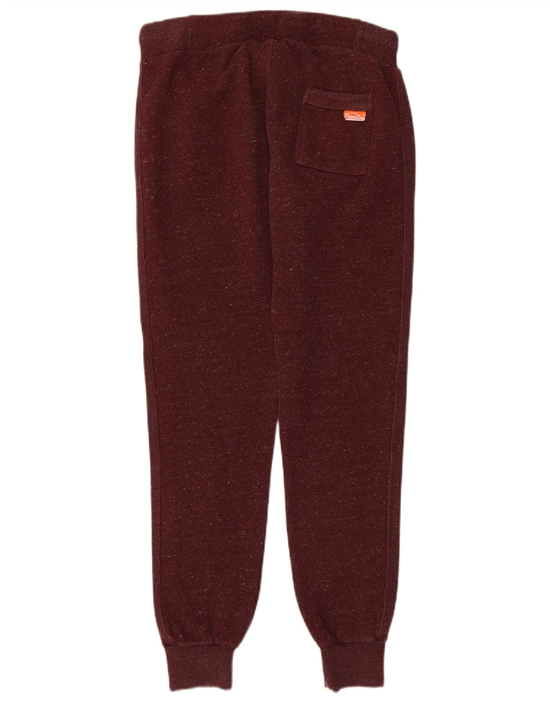 SUPERDRY Pantalones de chándal para mujer Joggers UK 44 Medium Borgoña moteado