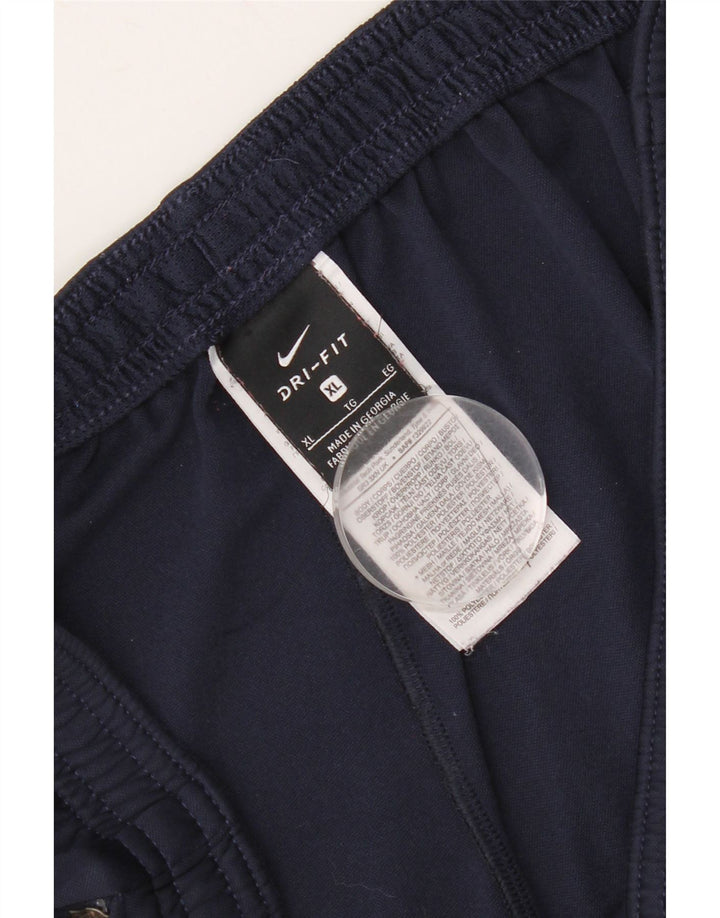 Pantalón de chándal Nike Hombre XL Azul marino Colorblock Poliéster