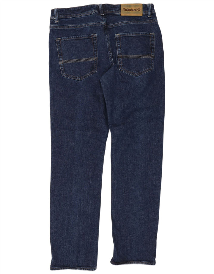 Timberland Jeans rectos para hombre W32 L29 Algodón azul marino