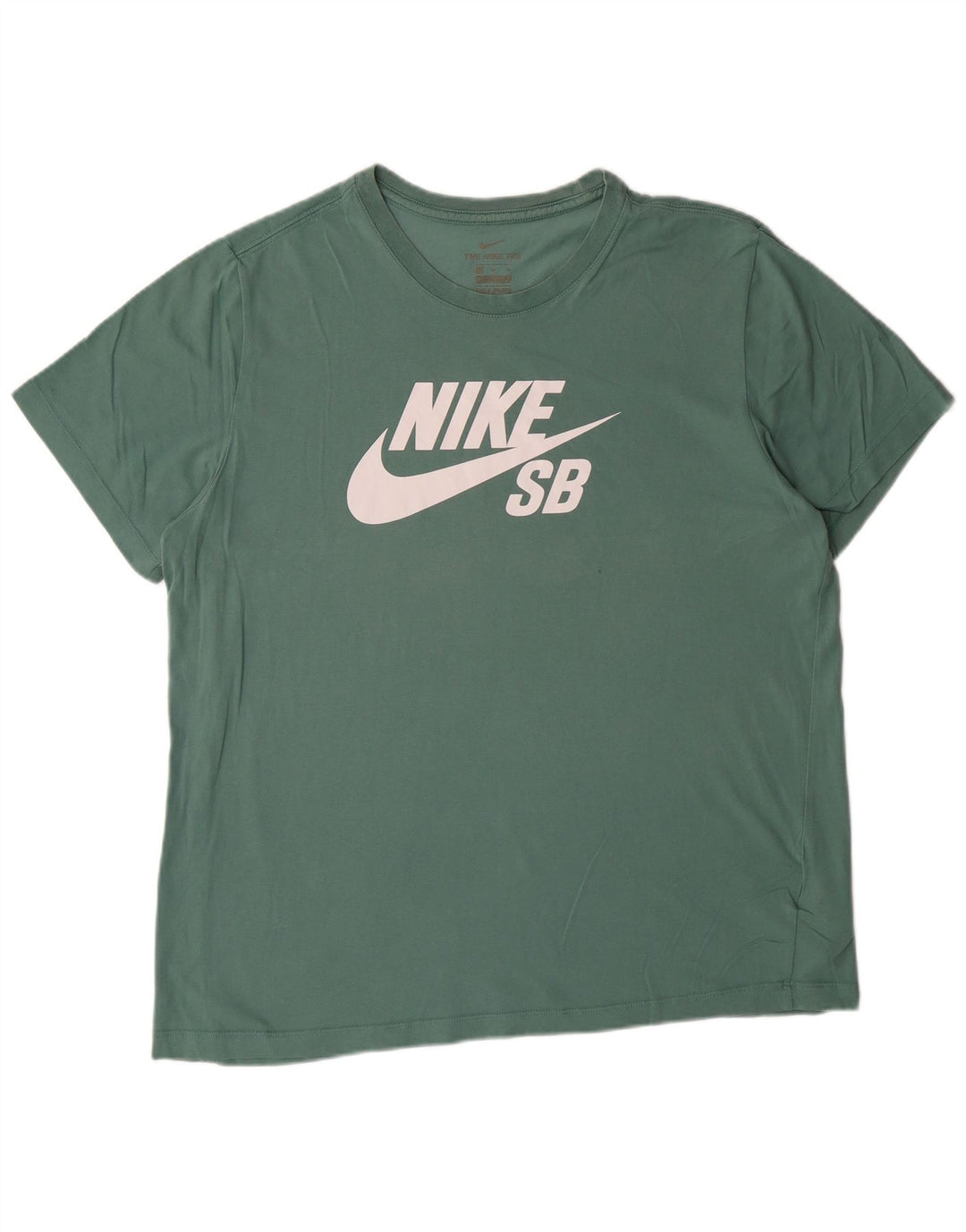 Nike Camiseta gráfica para hombre Top XL Algodón verde