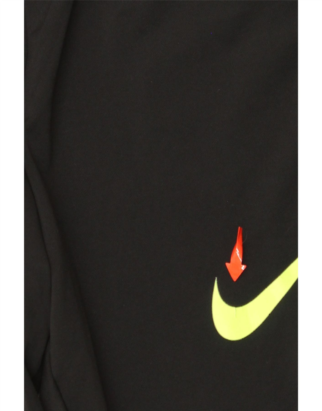 NIKE Hombre Dri Fit Pantalones De Chándal Mediano Negro Colorblock Poliéster