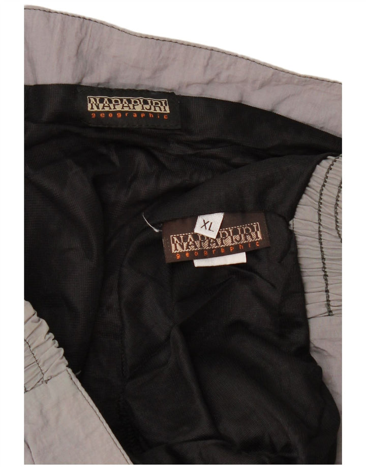 Napapijri Shorts Casuales Hombre XL W38 Gris Poliamida