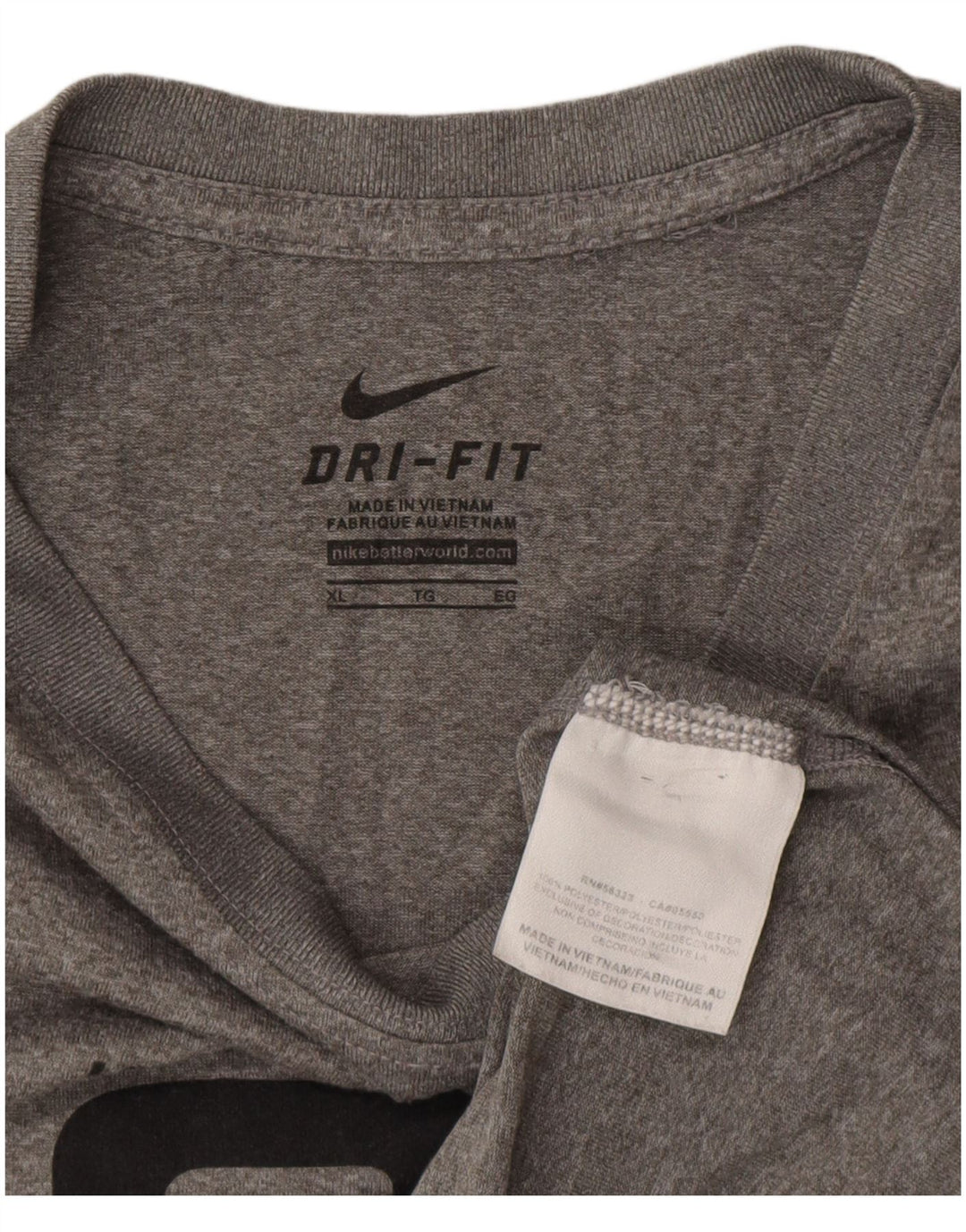 Nike Herbalife Graphic Chaleco Top XL Gris Poliéster