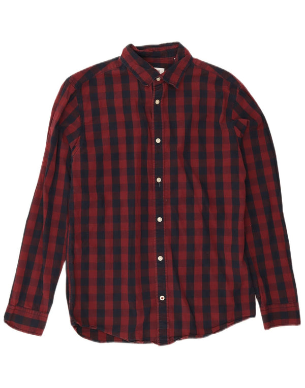 Camisa Jack & Jones Hombre Medium Burgundy Gingham